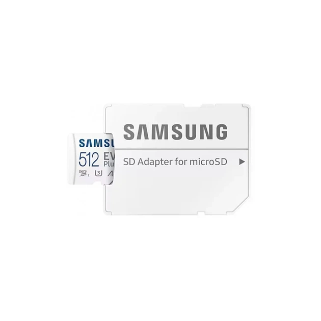 Карта пам'яті Samsung 512 GB microSDXC Class 10 UHS-I U3 V30 A2 EVO Plus+SD Adapte (MB-MC512SA/EU) - picture 4