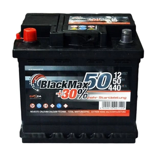Акумулятор автомобільний BlackMax 50А (B3003) зображення 1