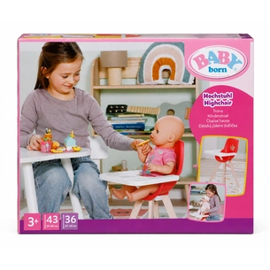 Аксессуар к кукле Baby Born Стульчик для куклы Baby Born – Время кормления (839744) изображение 1