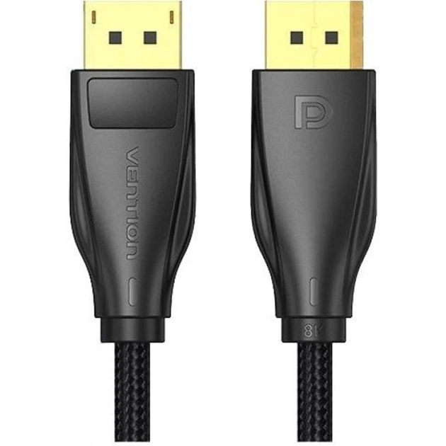 Кабель Vention DisplayPort - DisplayPort V1.4 (M/M), 10 м, Black (HCCBL) - изображение 1
