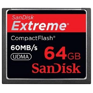 Карта пам'яті SanDisk 64Gb Compact Flash eXtreme (SDCFX-064G-X46) зображення 1