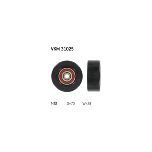 Ролик натягувача ременя SKF VKM 31025 зображення 1
