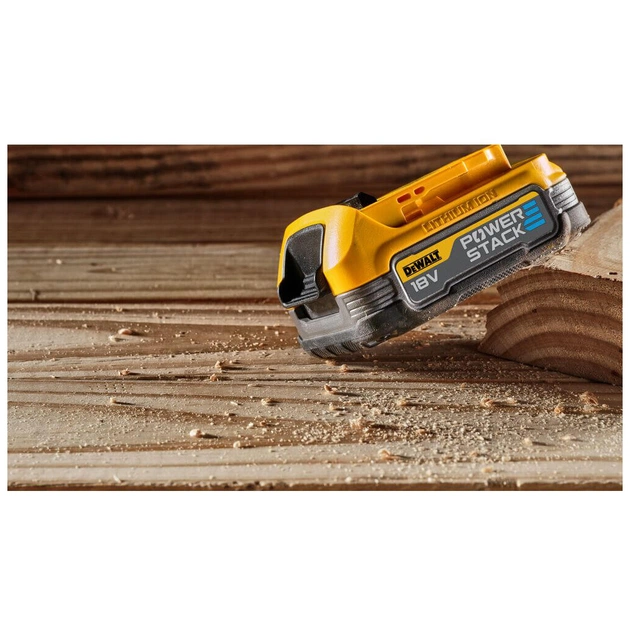 Акумулятор до електроінструменту DeWALT 18V XR Li-lon PowerStack 1.7Ah, 2 шт., вага 0.7 кг (DCBP034E2) - picture 11