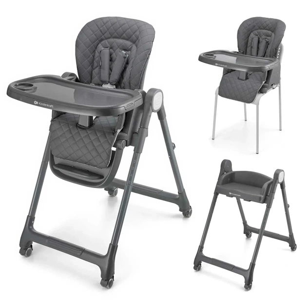 Стульчик для кормления Kinderkraft Tulo Grey (5902533928798) - изображение 1