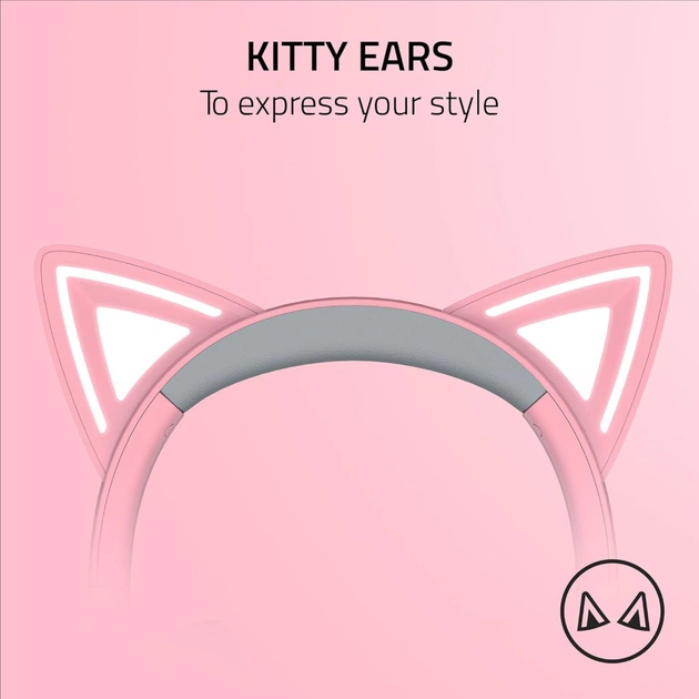 Навушники Razer Kraken Kitty V2 Quartz (RZ04-04730200-R3M1) - picture 11