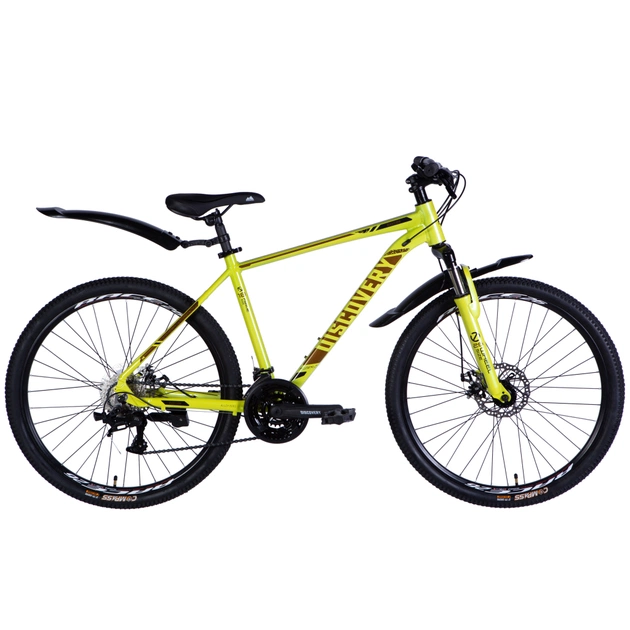 Велосипед Discovery 26" BASTION DD рама-18" AL 2025 жовтий (OPS-DIS-26-622) - изображение 1
