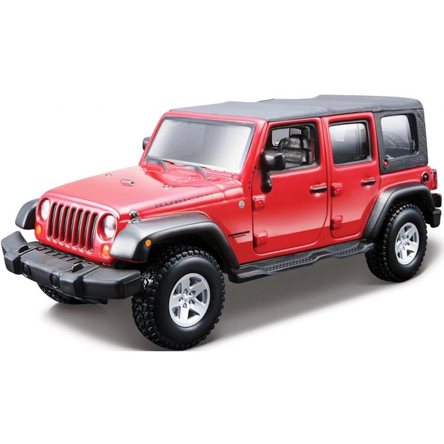Машина Bburago JEEP WRANGLER UNLIMITED RUBICON (18-45121) - изображение 1