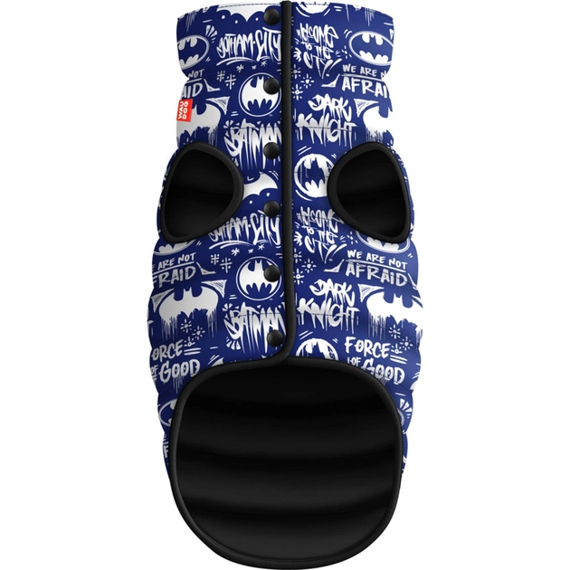 Курточка для тварин WAUDOG Clothes "Бетмен біло-блакитний" M 50 (0950-4001) - зображення 1
