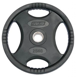 Диск для штанги Stein Прогумований 25 кг (DB6061-25) зображення 1