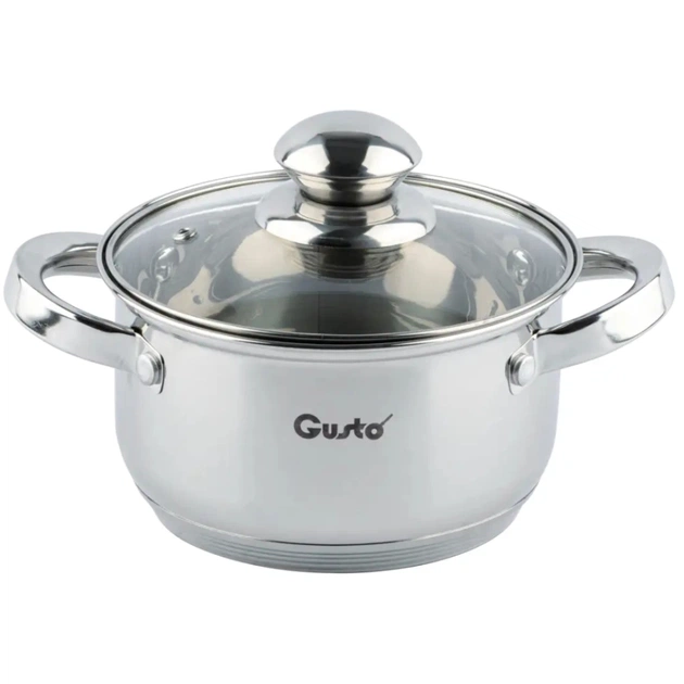 Каструля Gusto GT-1500-20 Nuovo 20 см 3,6 л (85173) - зображення 1