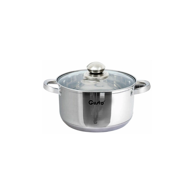 Каструля Gusto GT-1500-20 Nuovo 20 см 3,6 л (85173) - зображення 1