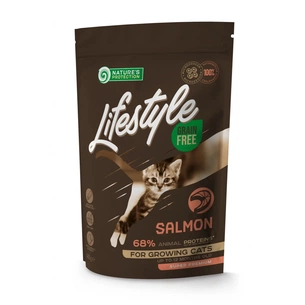 Сухий корм для кішок Nature's Protection Lifestyle Grain Free Salmon Kitten 400 г (NPLS45952) зображення 1