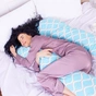 Подушка MirSon для вагітних та відпочинку Naturale Line Print №8004 U-подібна Gracia (2200006178224) - зменшене зображення 4