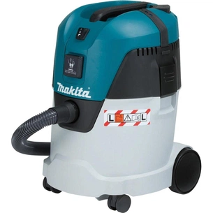 Пилосос будівельний Makita VC2512L, 1000Вт, 25л (VC2512L) зображення 1