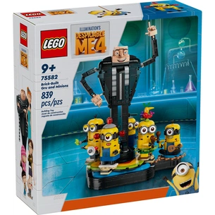 Конструктор LEGO Нікчемний я 4 Гру й посіпаки з кубиків 839 деталей (75582) зображення 1