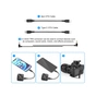 Мікрофон Puluz PULUZ 2 TX + 1 RX Wireless black (PU3154B) - зменшене зображення 2