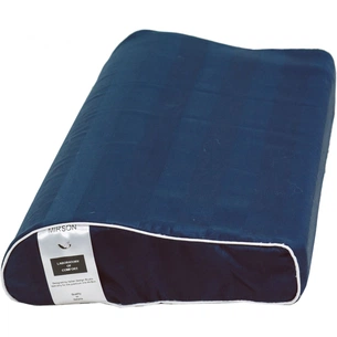 Подушка MirSon ортопедична 6111 Noble stripe Blue sea Kiddy Boy 50х29х5/8 (2200003262650) зображення 1