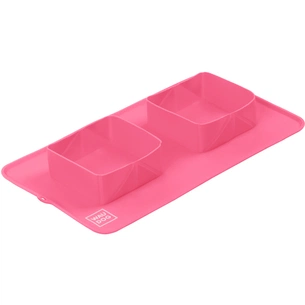 Посуд для собак WAUDOG Silicone Миска складана 385х230х50 мм рожева (50807) зображення 1