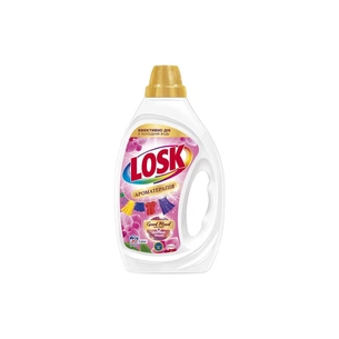 Гель для прання Losk Color Ароматерапія Ефірні масла та аромат Малазійської квітки 900 мл (9000101804041) зображення 1