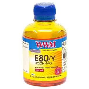 Чорнило WWM EPSON L800 Yellow (E80/Y) зображення 1
