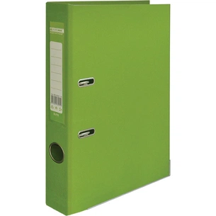 Папка - реєстратор Buromax А4 double sided, 50мм, PP, light green, built-up (BM.3002-15c) зображення 1
