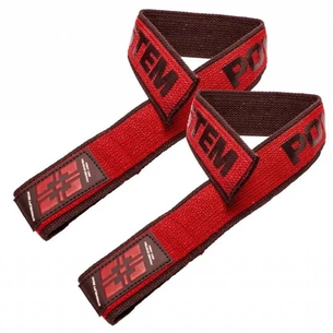 Кистьові лямки Power System 3401 Lifting Straps Duplex Black/Red (3401RD-0) зображення 1