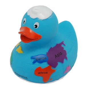 Іграшка для ванної Funny Ducks Глобус утка (L1617) зображення 1