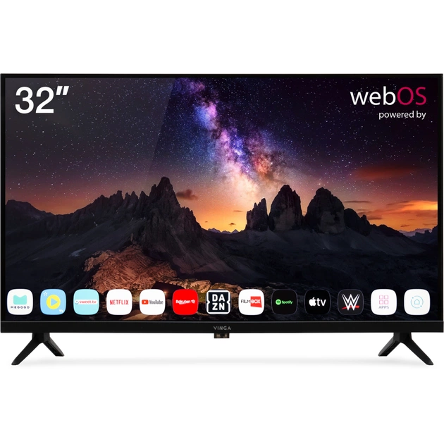 Телевізор Vinga S32HD26BWEB - зображення 1