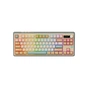 Клавіатура Ajazz AK870 Jasmine Switch Yellow RGB USB/Wireless/Bluetooth UA Brown (AK870-JS-YWG) - зменшене зображення 2