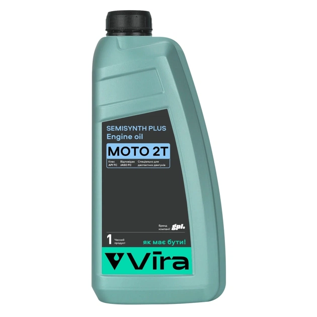 Моторна олива VIRA Moto 2T TC 1 л (VI0371) - зображення 1