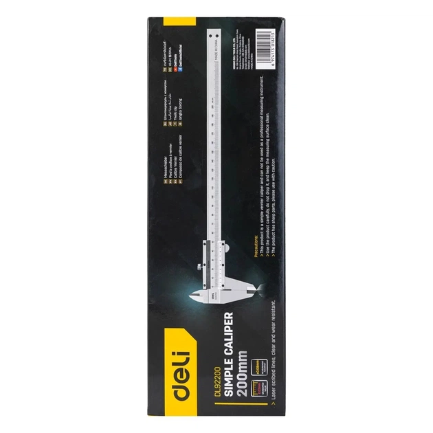 Штангенциркуль Deli 200 мм (EDL92200) - picture 5