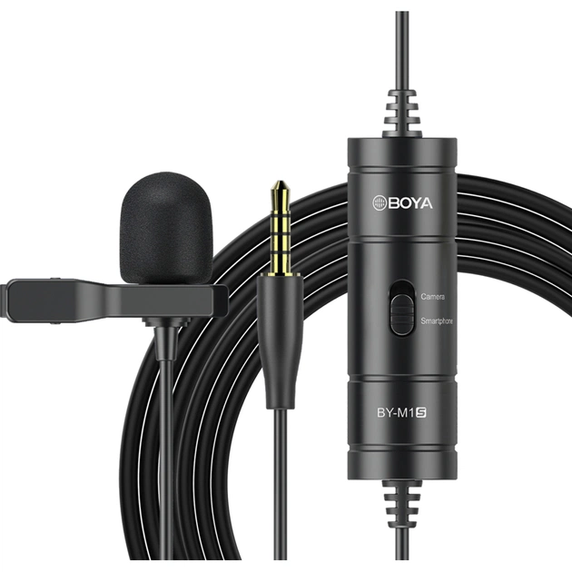 Мікрофон Boya BY-M1S Black (BY-M1S) - зображення 1