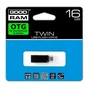 USB флеш накопичувач Goodram 16GB Twin Black USB 3.0 (PD16GH3GRTNKR9) - зменшене зображення 5
