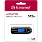 USB флеш накопичувач Transcend 512GB JetFlash 790 Black USB 3.1 (TS512GJF790K) - зменшене зображення 4