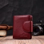 Гаманець ST Leather З натуральної шкіри Бордовий (22452) - зменшене зображення 9