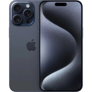 Мобільний телефон Apple iPhone 15 Pro Max 256Gb eSim (Grade A) Blue Titanium USED (iP15PM2eBuT_A) зображення 1