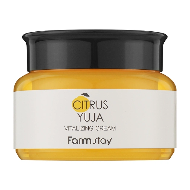 Крем для обличчя FarmStay Citrus Yuja Vitalizing Cream 100 г (8809035144947) - picture 2