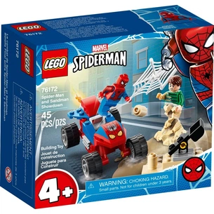 Конструктор LEGO Super Heroes Сутичка Людини-павука та Піщаної Людини (76172) зображення 1