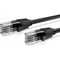 Патч-корд 1.5м, UTP cat 6 RJ-45 flat black Vention (IBJBG) - зменшене зображення 2