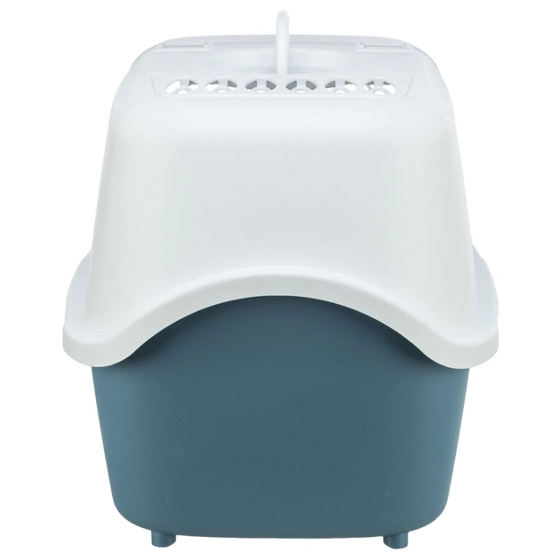 Туалет для котів Trixie Vico з напівпрозорим верхом 40х40х56 см блакитно-білий (4011905403410) - picture 8