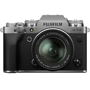 Цифровий фотоапарат Fujifilm X-T4 + XF 18-55mm F2.8-4 Kit Silver (16650883) зображення 1