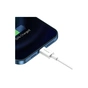 Дата кабель USB 2.0 AM to Lightning 2.0m Superior Fast Charging 2.4A white Baseus (CALYS-C02) - зменшене зображення 4