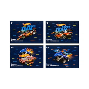 Альбом для малювання Kite Hot Wheels, 24 аркуша (HW22-242) зображення 1