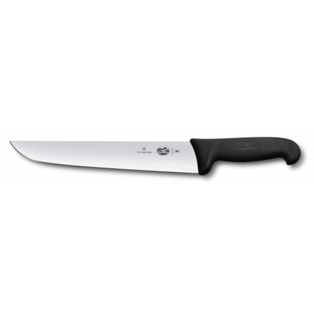 Кухонний ніж Victorinox Fibrox розділювальний 26 см, чорний (5.5203.26) - зображення 1