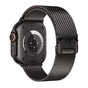 Ремінець до смарт-годинника Armorstandart Milanese UltraLock для Apple Watch 49/46/45/44/42 (Series 1-3) Black (ARM88957) - зменшене зображення 2