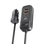 Зарядний пристрій Promate 2xUSB-C + 2xUSB-A (gearhub-120w.black) - зменшене зображення 1