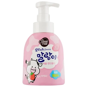 Жидкое мыло Shower Mate Bubble Hand Wash Strawberry 300 мл (8801046331323) изображение 1