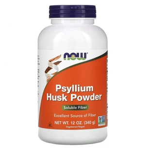 Травы Now Foods Подорожник, порошок из шелухи семян, Psyllium Husk Powder, (NOW-05975) изображение 1