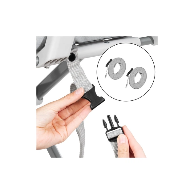 Ліжечко Hauck Face to Me 2 Melange Grey (60853-1) - изображение 10