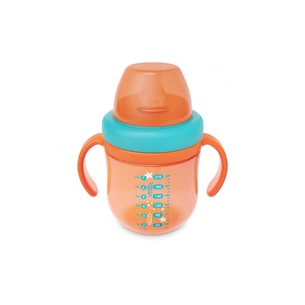 Поїльник-непроливайка Baboo із силіконовим носиком Marine 200 мл Помаранчева (90599) зображення 1